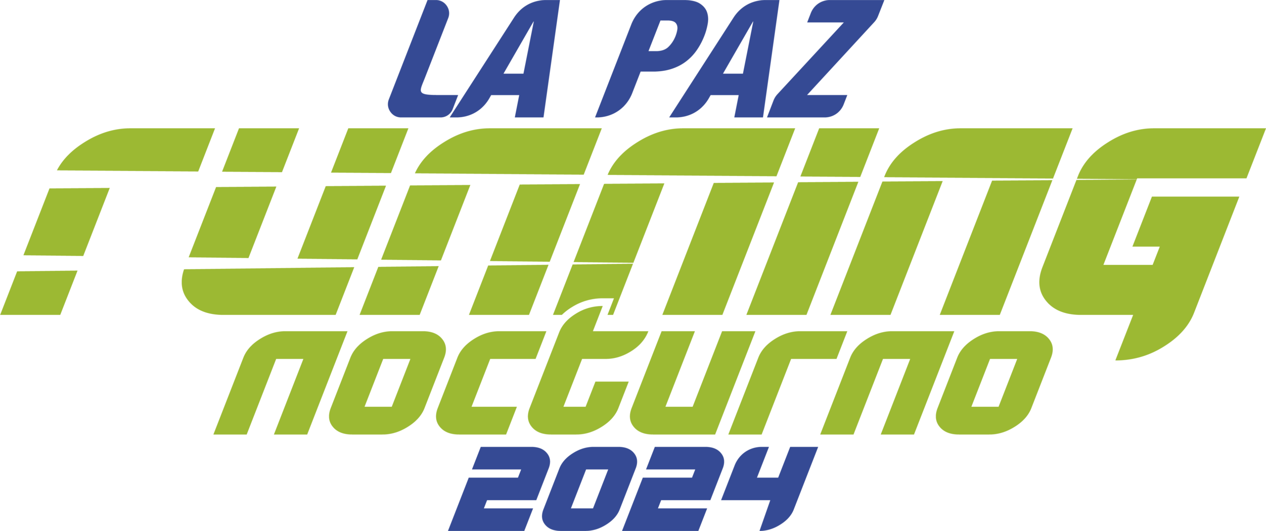 logo la paz running
